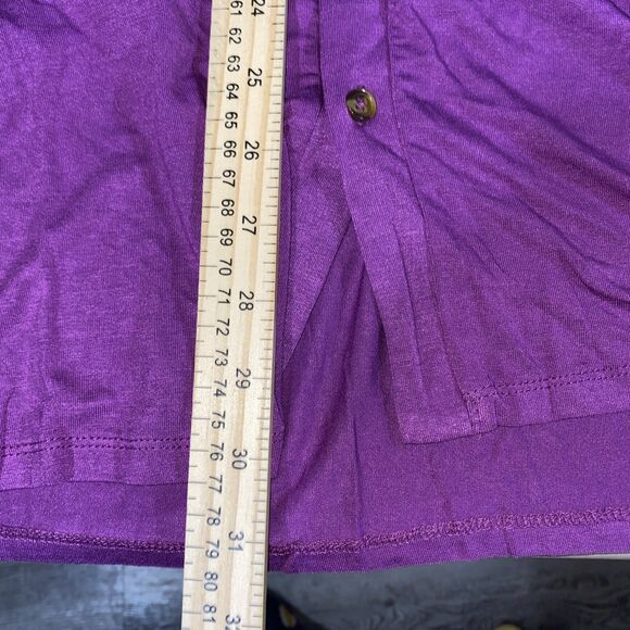 Agnes & Dora Welt Pocket Cardigan Size L Amethyst - Picture 6 of 6